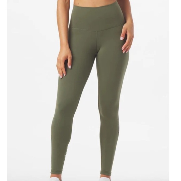 Halara high waisted leggings size XS in moss green - Picture 1 of 7